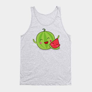 Happy Watermelon: A Slice of Joy Tank Top